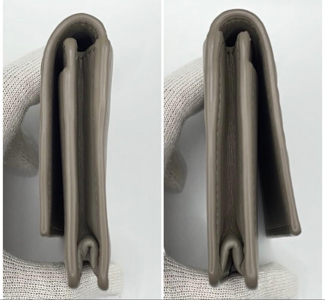 良品◇ボッテガヴェネタ カードケース 名刺入れ ベージュ イントレチャート