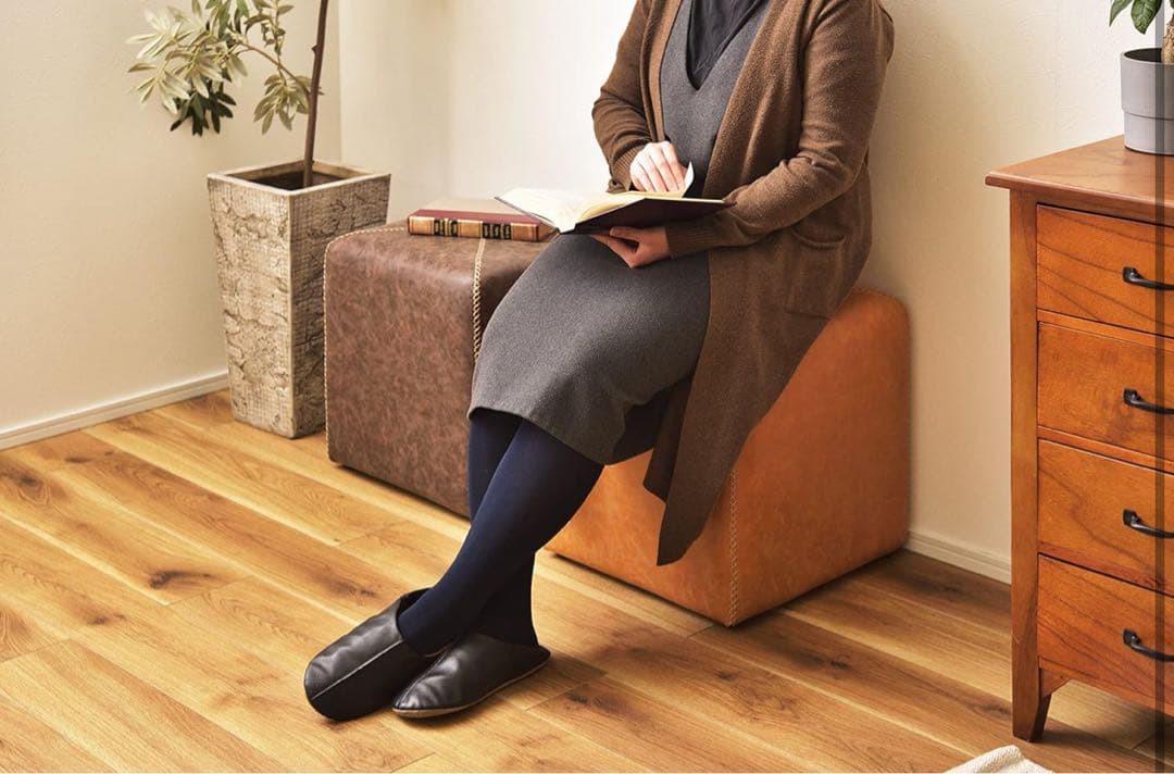 新品　東谷 スツール ブラウン キャメル 2個セット