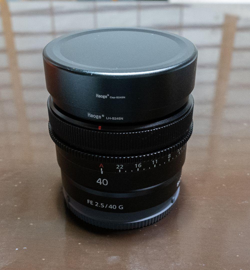 SONY FE 40mm F2.5 G レンズ SEL40F25G