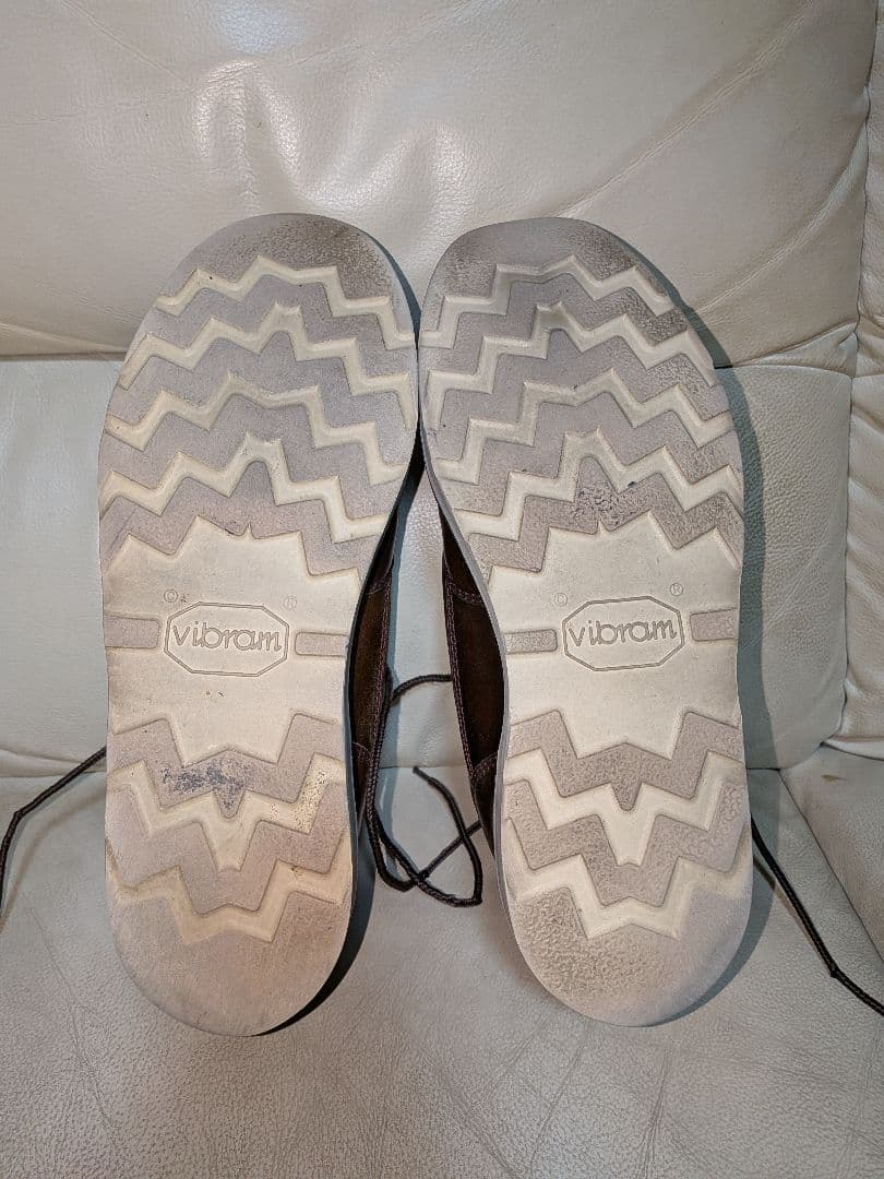 THE FLAT HEAD レザーシューズ　ブラウン　切り替えし　革靴