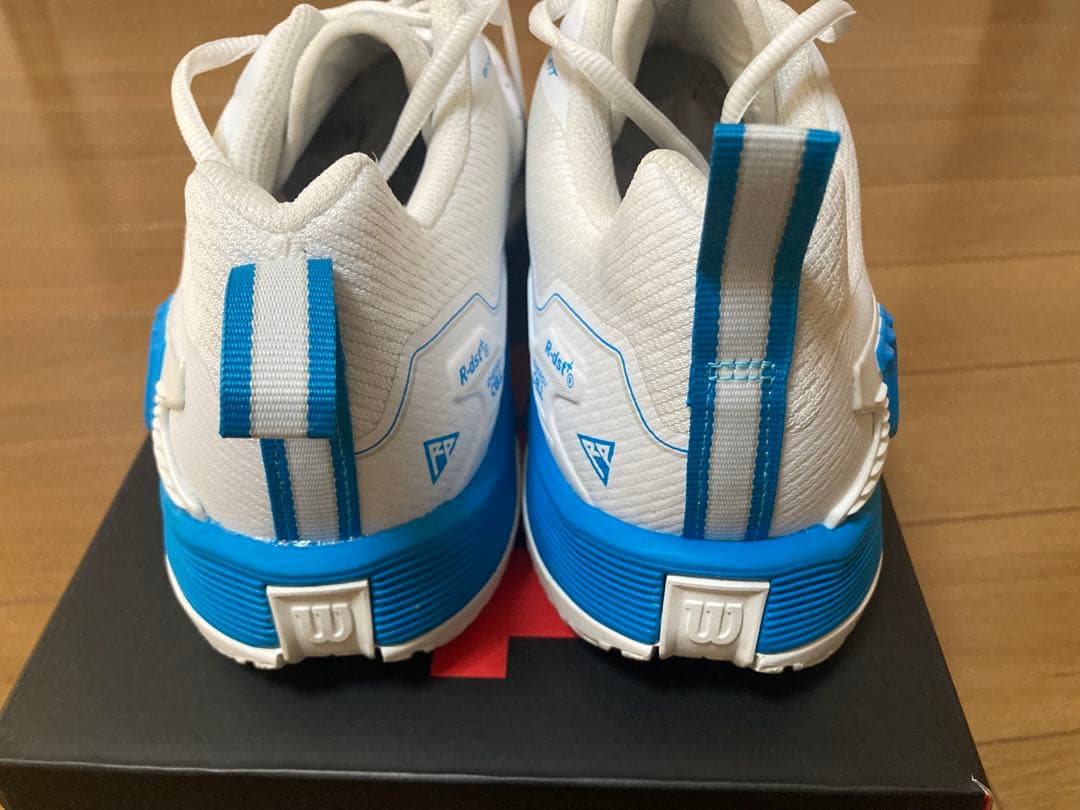 【新品】Wilson テニスシューズ RUSH PRO4.5 26センチ　オムニ