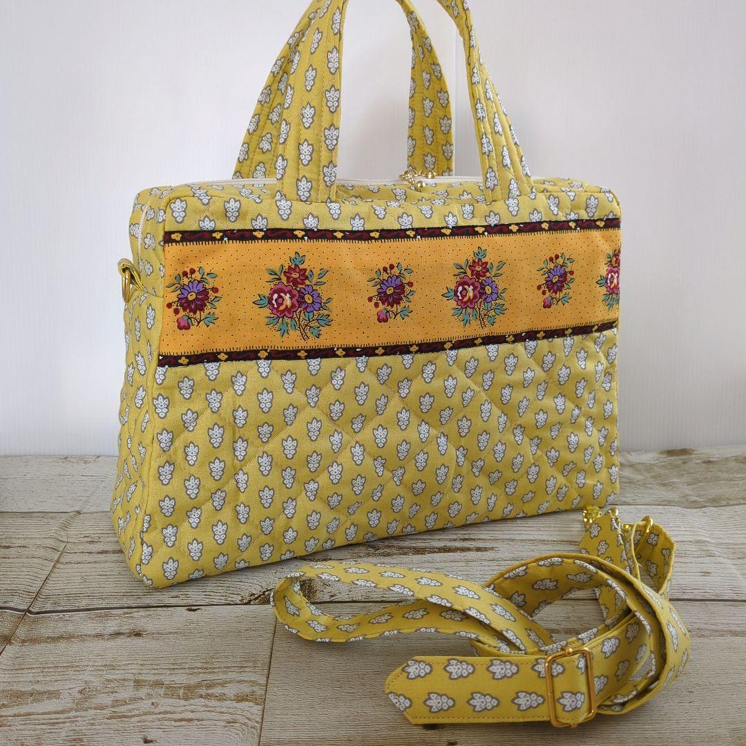 2wayスクエアバッグ　ハンドメイド