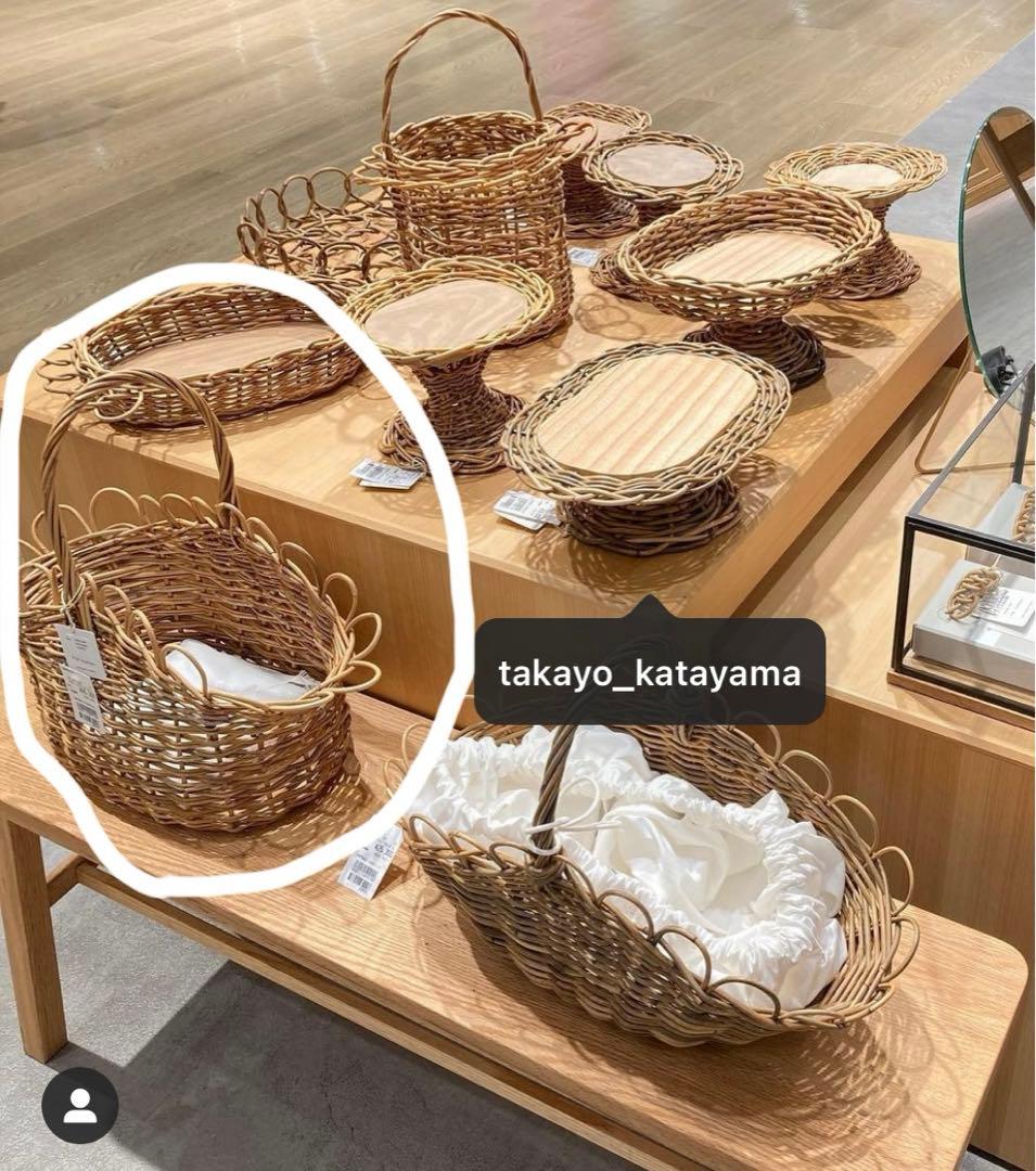 takayokatayama さん　オーバル型かごバッグ