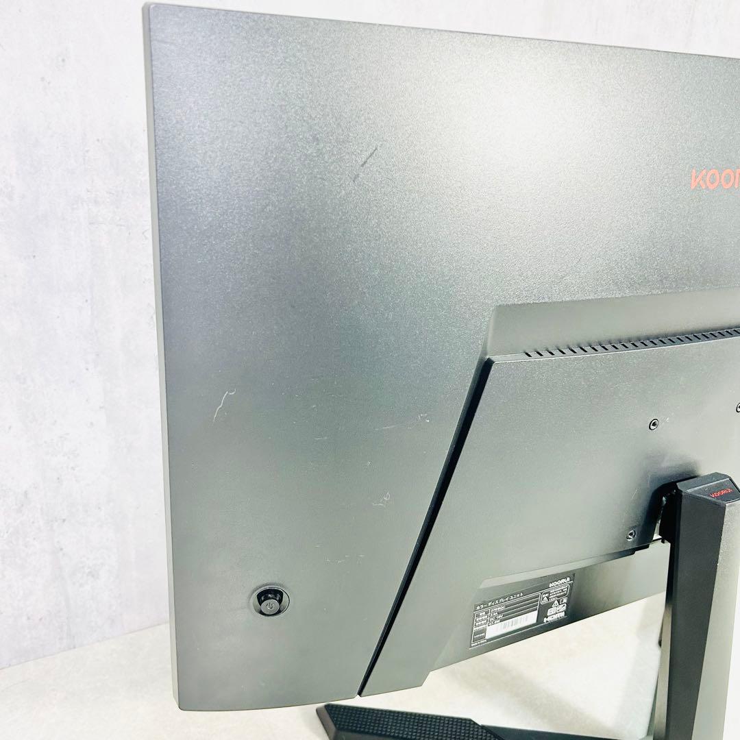 KOORUI 27E6QC 湾曲 ゲーミング モニター 27インチ