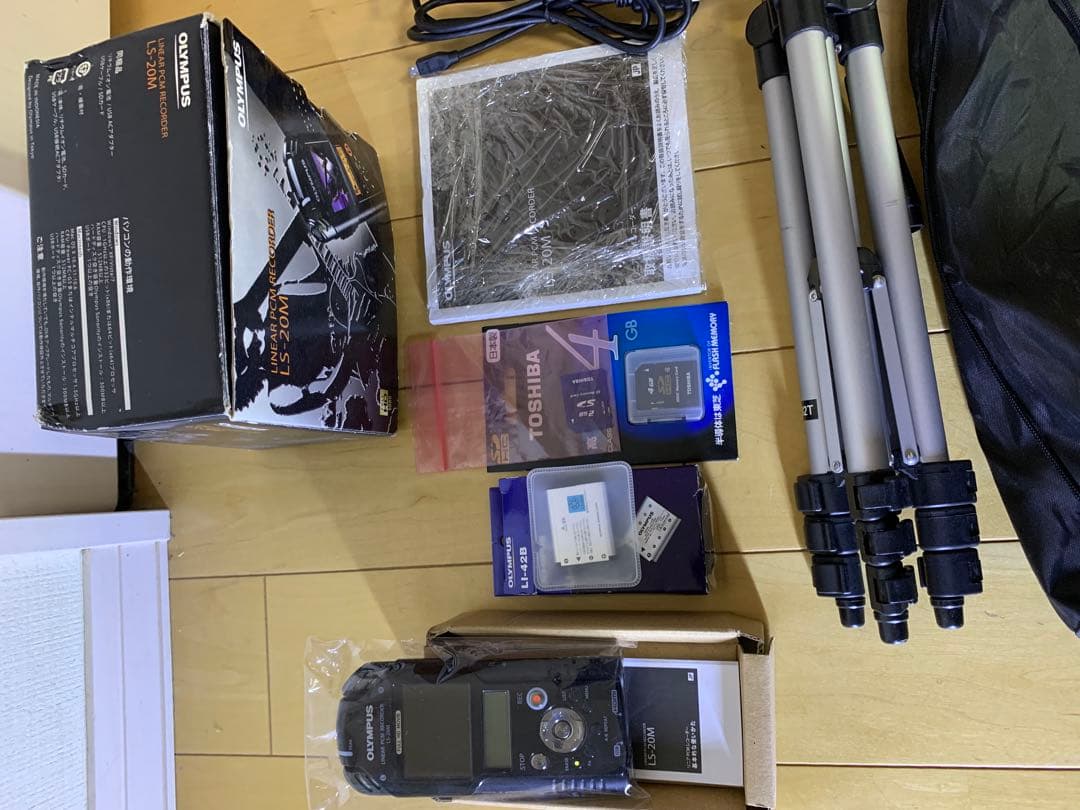 録画、録音　オリンパスLS-20M