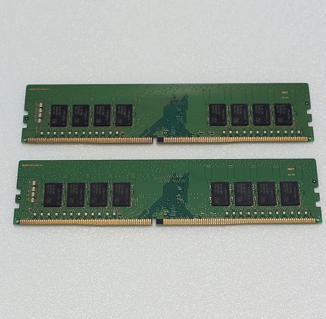 Samsung DDR4 2666 16GB ×2 計 32GB 【動作確認済】
