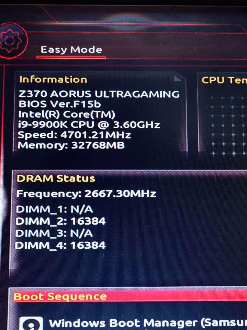 Samsung DDR4 2666 16GB ×2 計 32GB 【動作確認済】