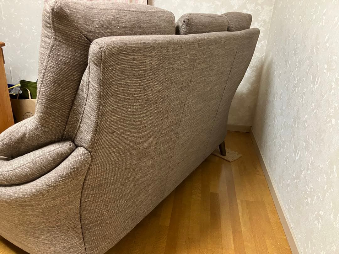 ニトリ ３人掛けファブリックソファ KOTEI3 DR-DMO 直接引取限定