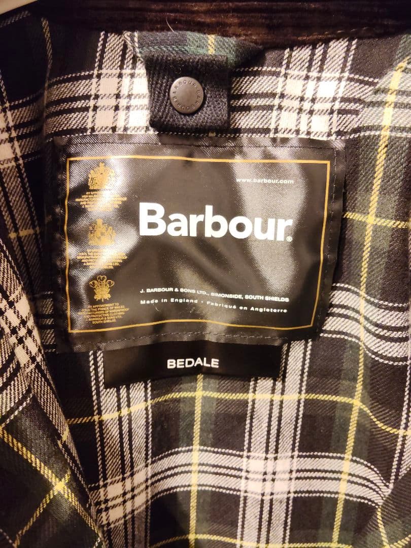 Barbour/バブアーBEDALE　wax jacket　222MWX0018