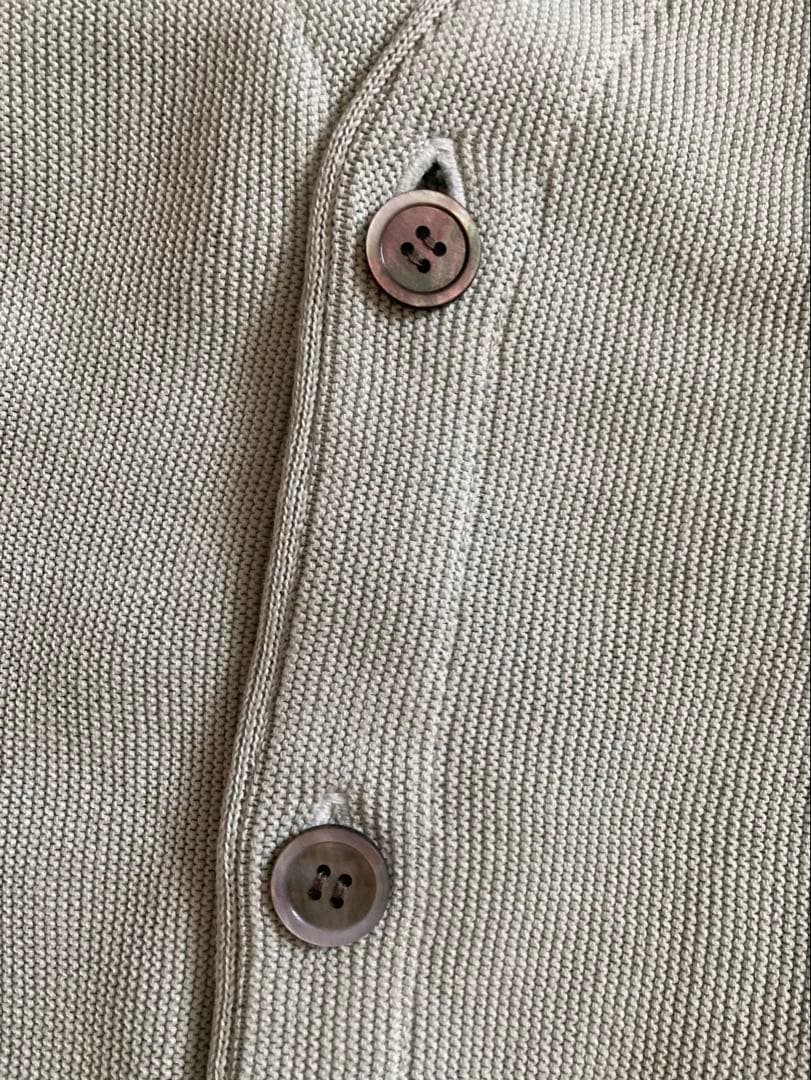 最終値下げ❗️新品YONETOMI GIMA COTTON KNIT カーディガン