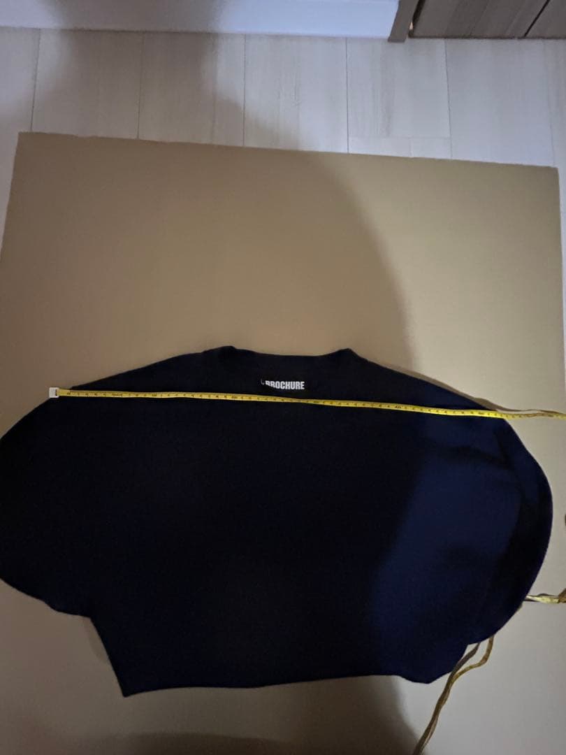 BROCHURE WOOL SWEAT サイズS