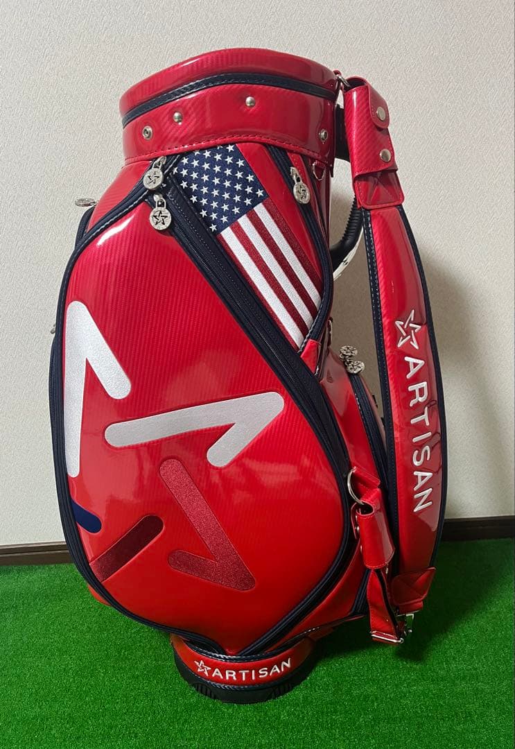 美品　アーテイザン　キャディバッグ