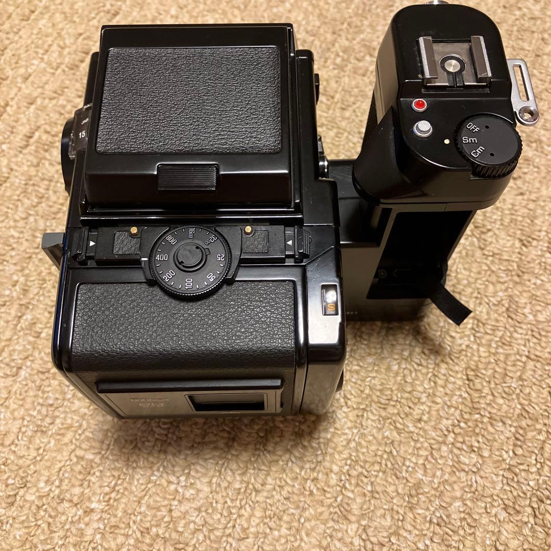 ゼンザブホニカ　SQ-Am、ウエストレベルファインダー、120フィルムバック付き