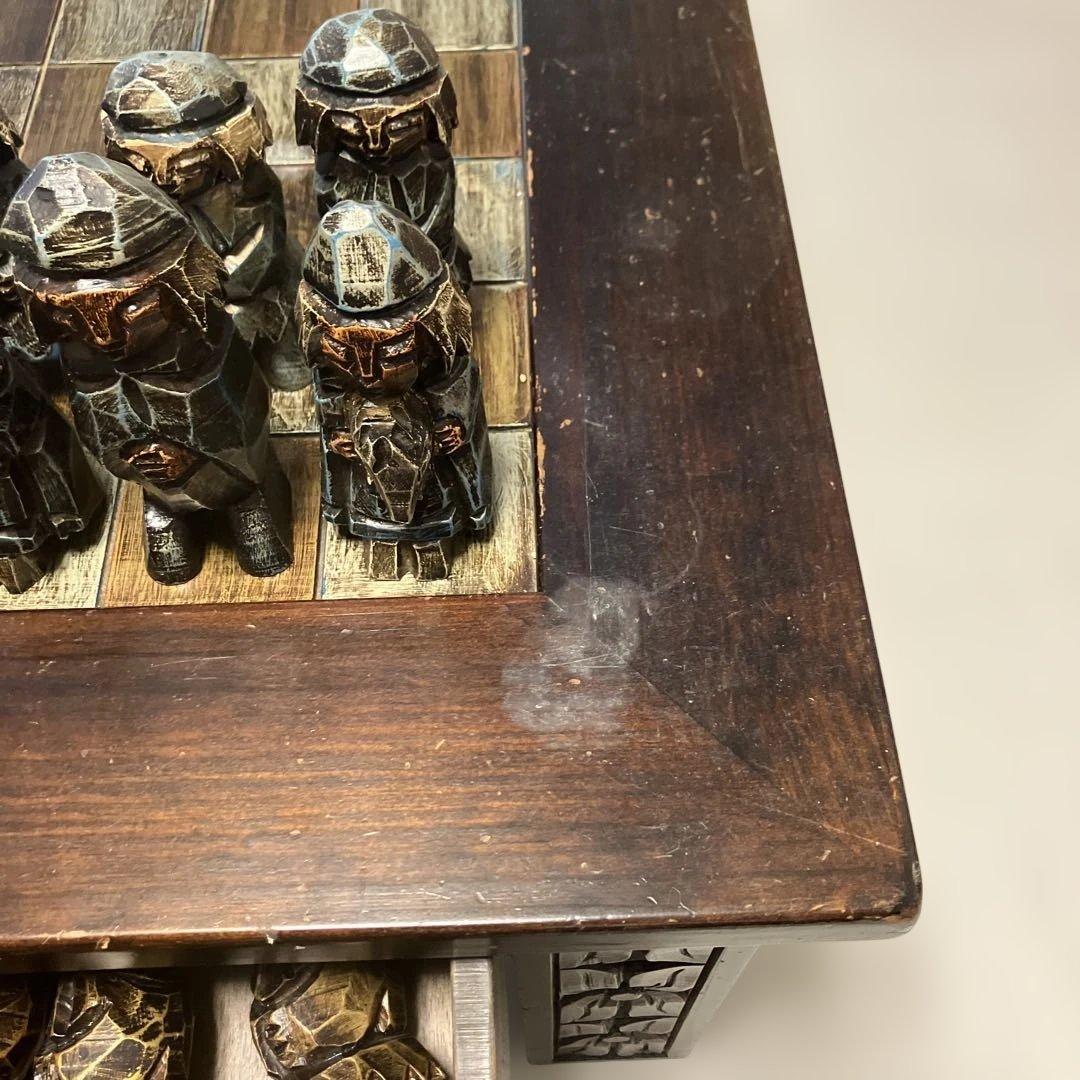 アジアン家具　チェス・ローテーブル