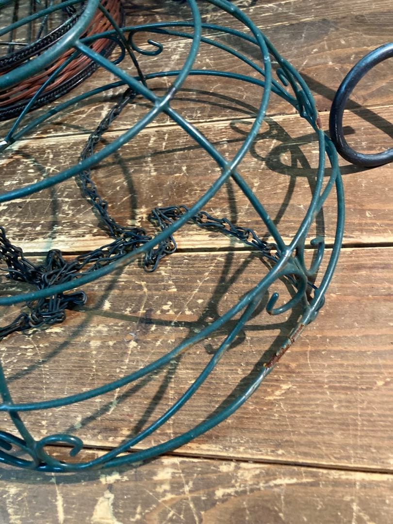 ガーデニング雑貨アンティーク　ガーデン雑貨　オーナメント　イーゼル　バードケース