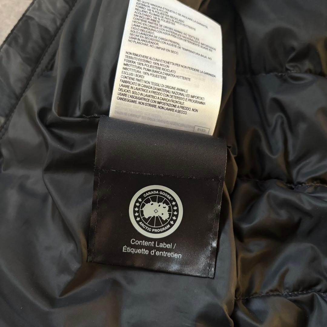 【超希少モデル❗️】カナダグース　ブラックロゴ　ダウンジャケット　カモ柄　迷彩　S