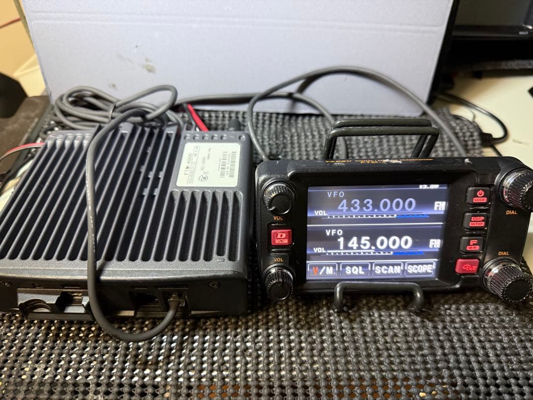 YAESU FTM-400D　144/430MHz トランシーバー20Ｗ機　美品