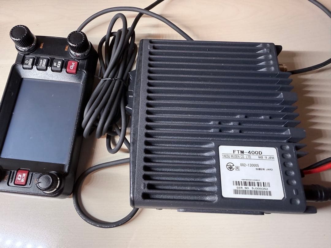 YAESU FTM-400D　144/430MHz トランシーバー20Ｗ機　美品