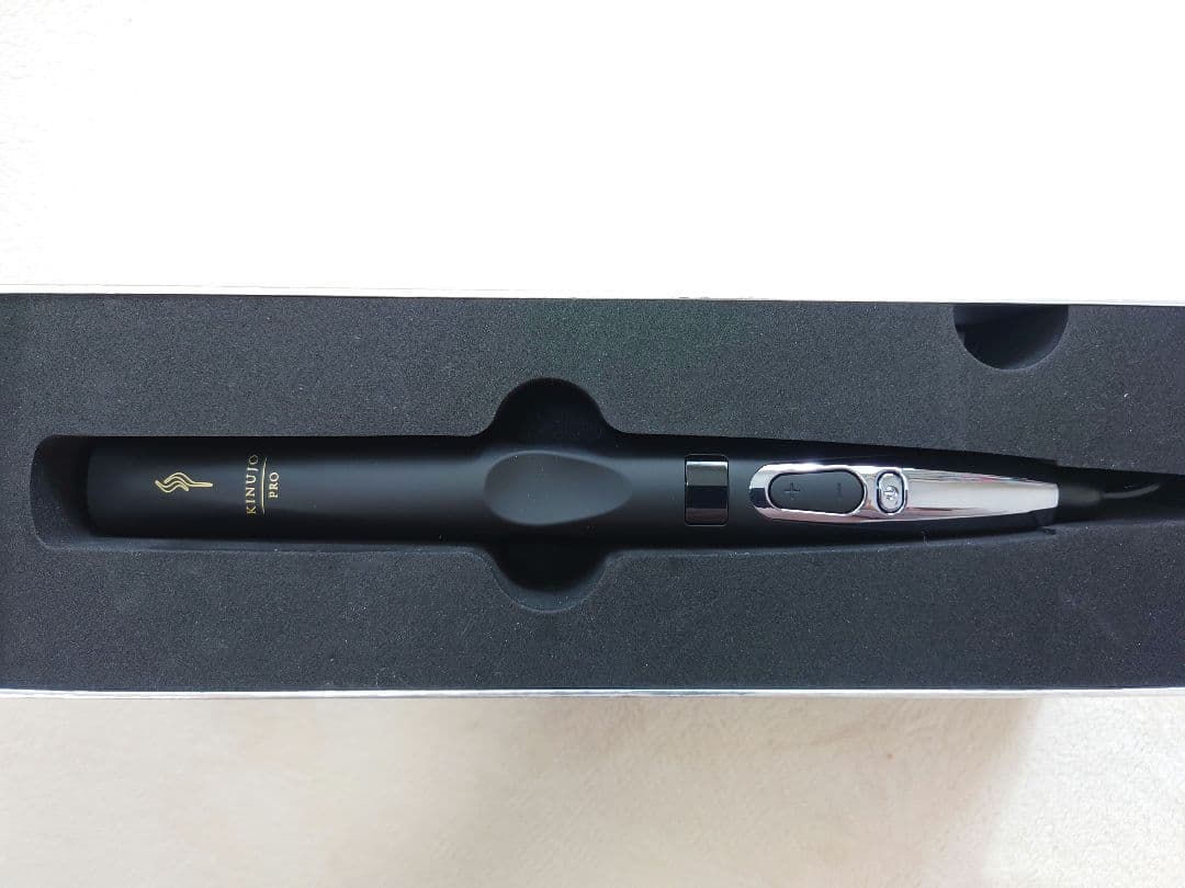 KINUJOPROストレートヘアアイロン ブラック