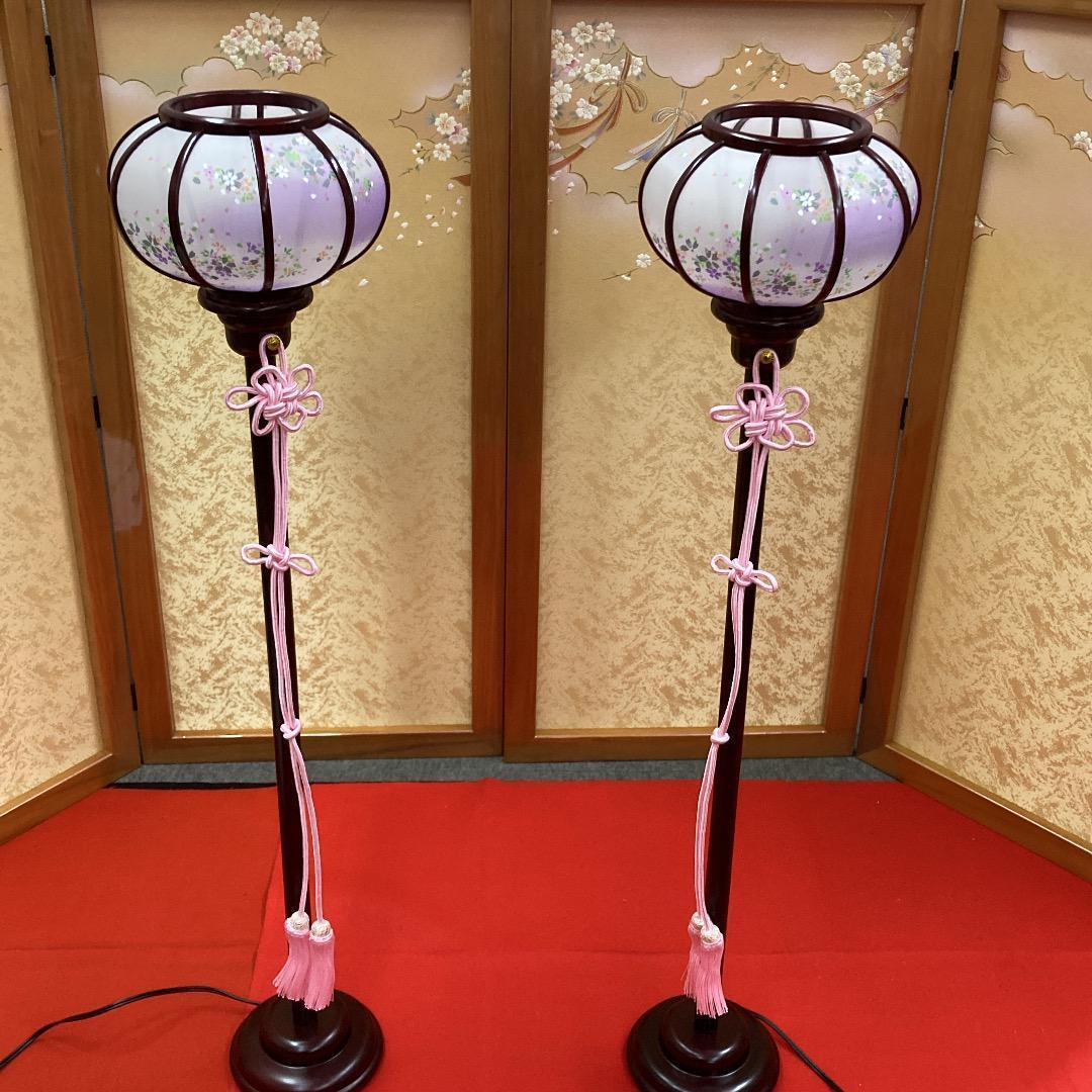 新B2 高級　豪華な雪洞のみ　高さ90㎝位　雛人形雪洞　雛人形灯り