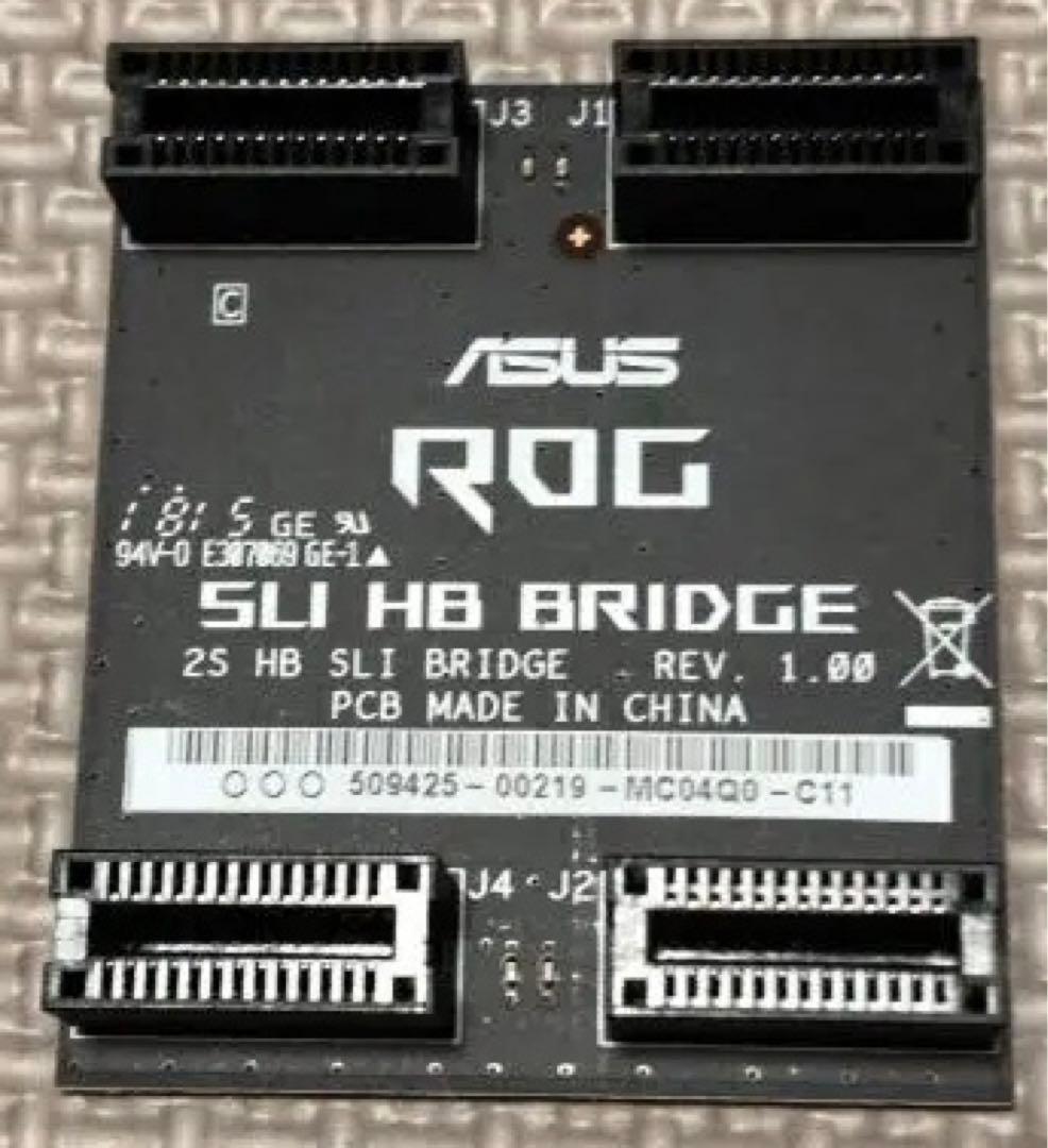 MSI GTX 1070 AERO 8G OC + 2way SLI ブリッジ