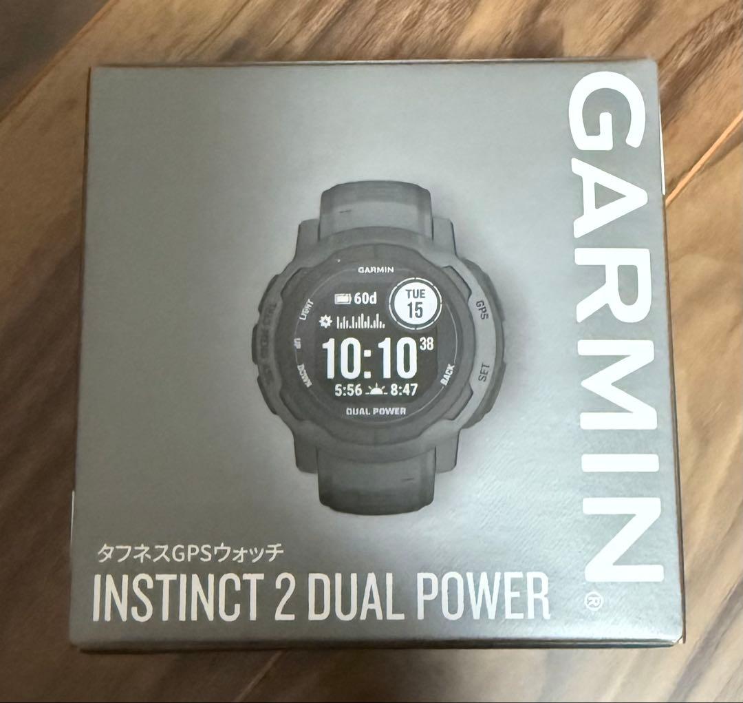 時計 GARMIN instinct 2 dual power