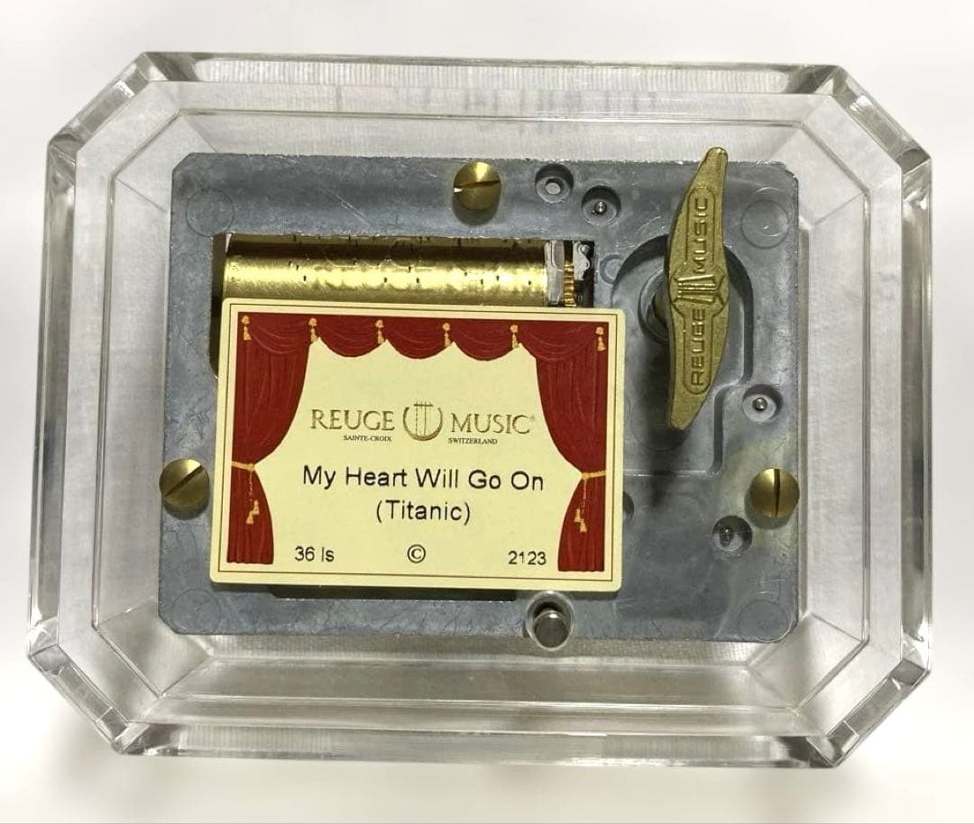 36弁　リュージュ　オルゴール　タイタニック