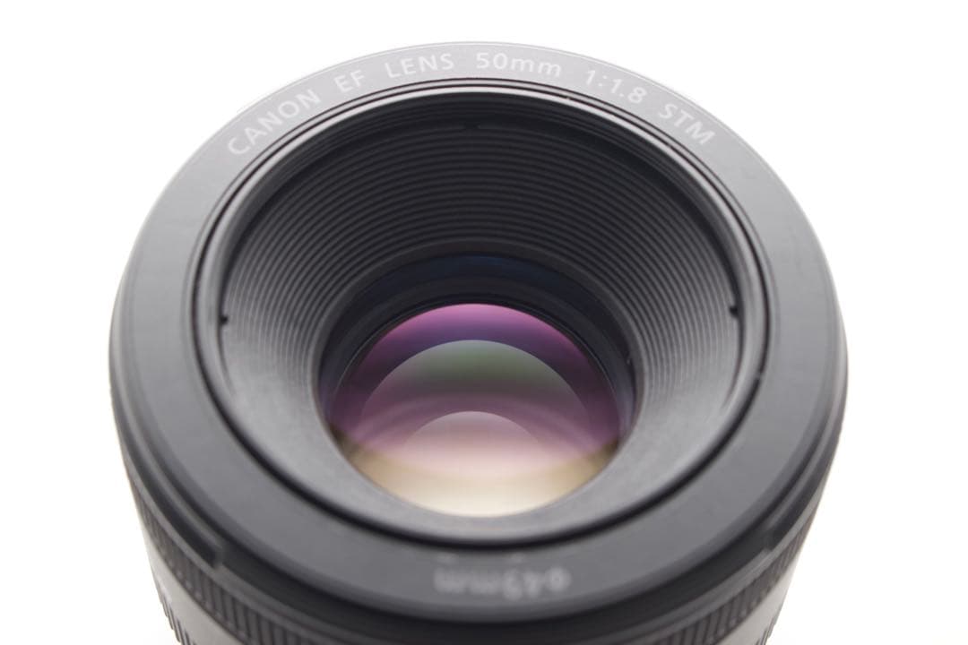 Canon EF 50mm F1.8 STM 単焦点レンズ　ポートレート　美品