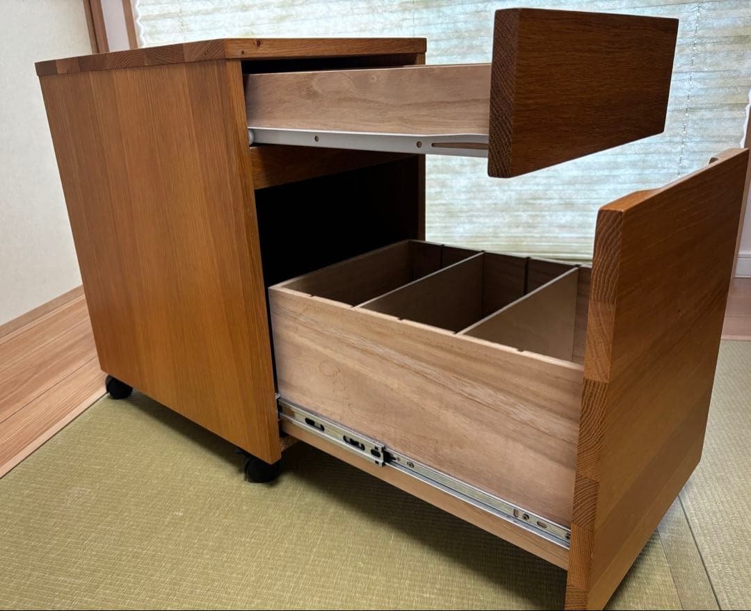 無印良品 無垢・天然木キャビネット