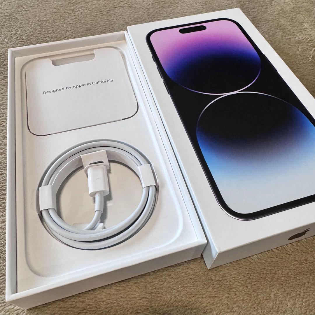 Apple iPhone 14 Pro 512gbディープパープル 本体