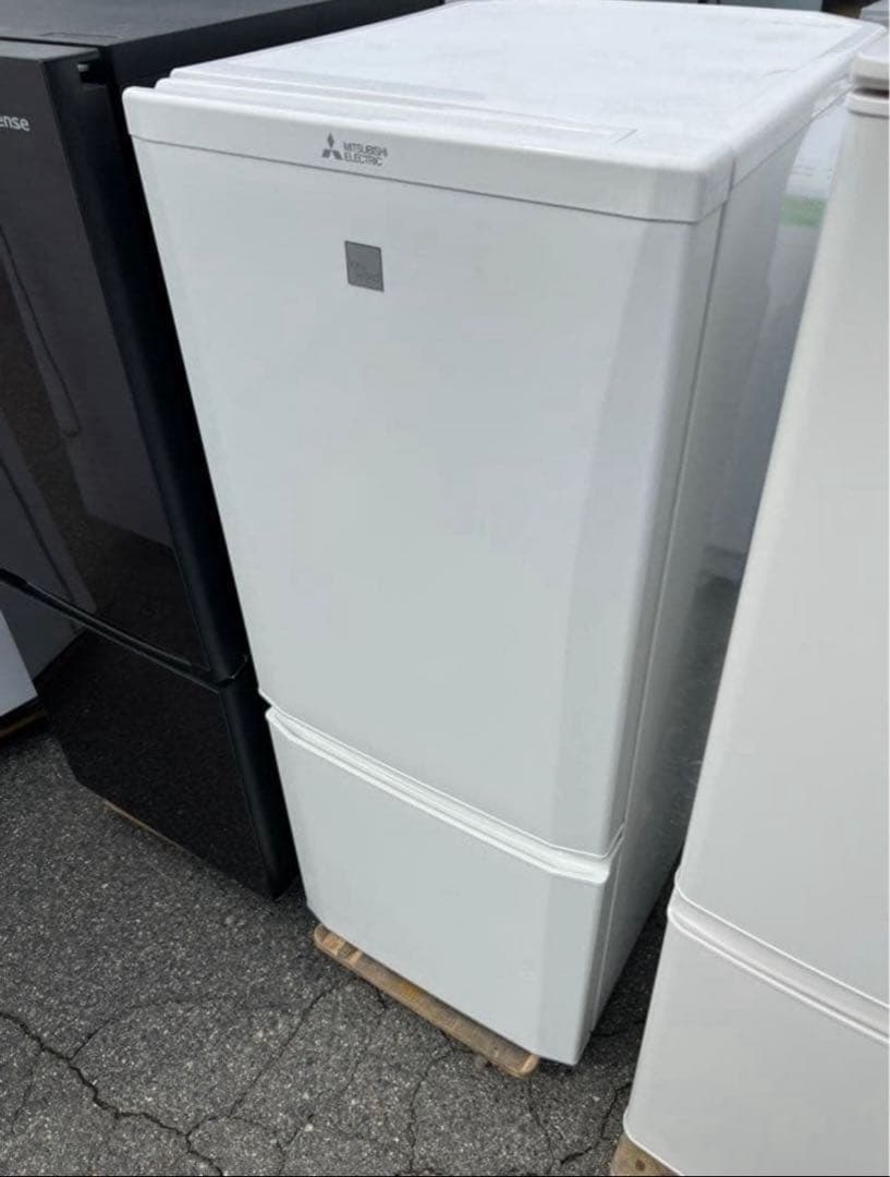 2019年式 146L 三菱 冷蔵庫 MR-P15ED-KW