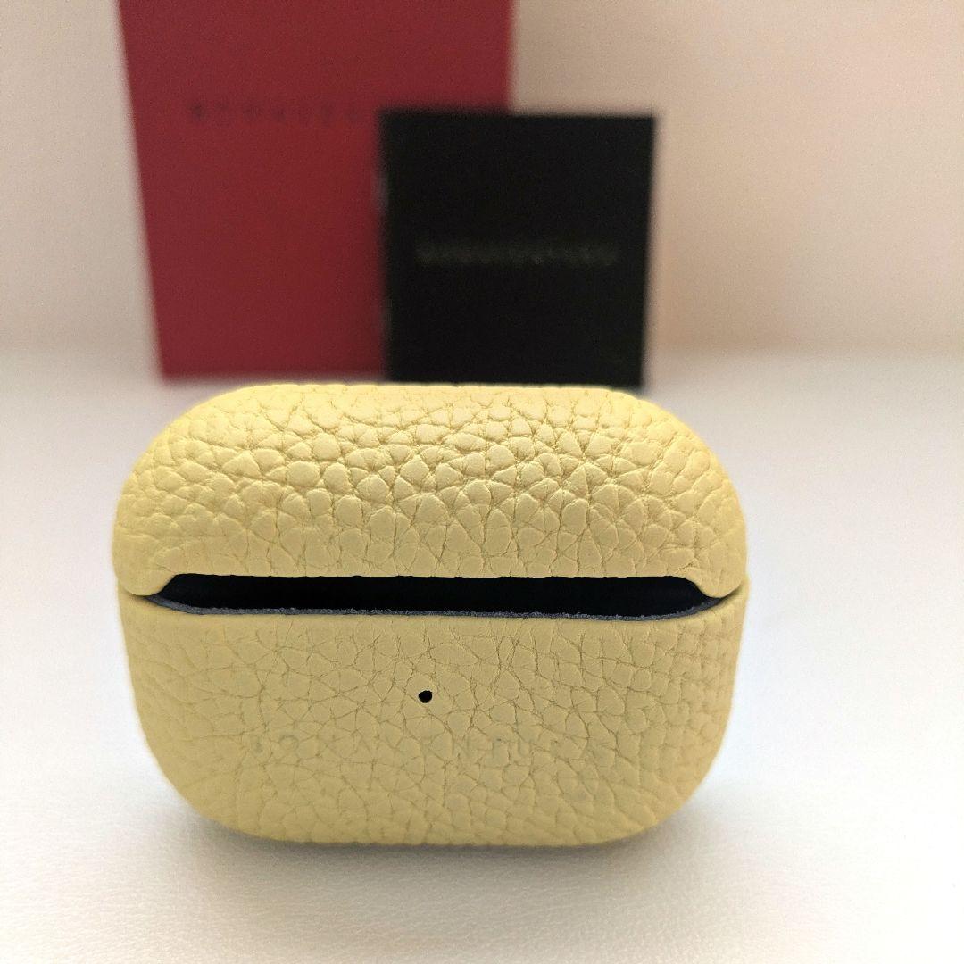 【BONAVENTURA】AirPods Proケース　シュリンクレザー