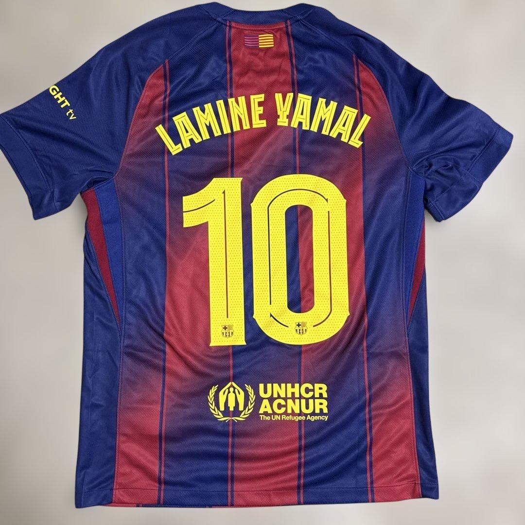 ヤマル ユニフォーム バルセロナ 25-26 ホーム 新品 Ｍ