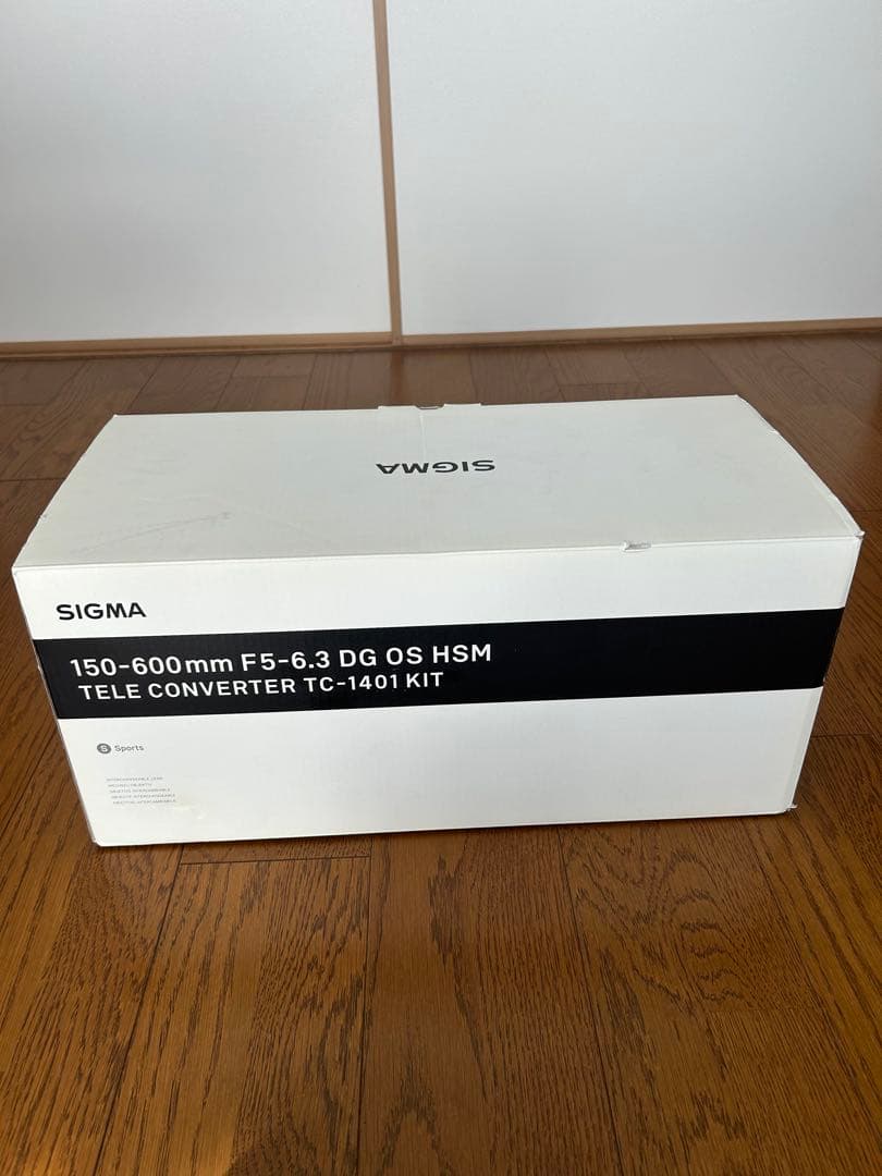 SIGMA 150-600mm F5-6.3 sports ×1.4テレコン付き
