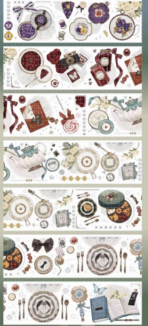 ♡*♡様 海外マステ まとめ売り15個　新品4・中古11個 人物 装飾　巻売り