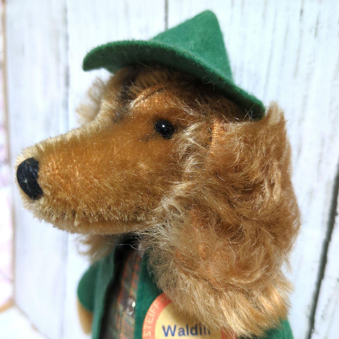 「Sal.様用」シュタイフ ダックスフンドWaldili 犬 ヴィンテージ