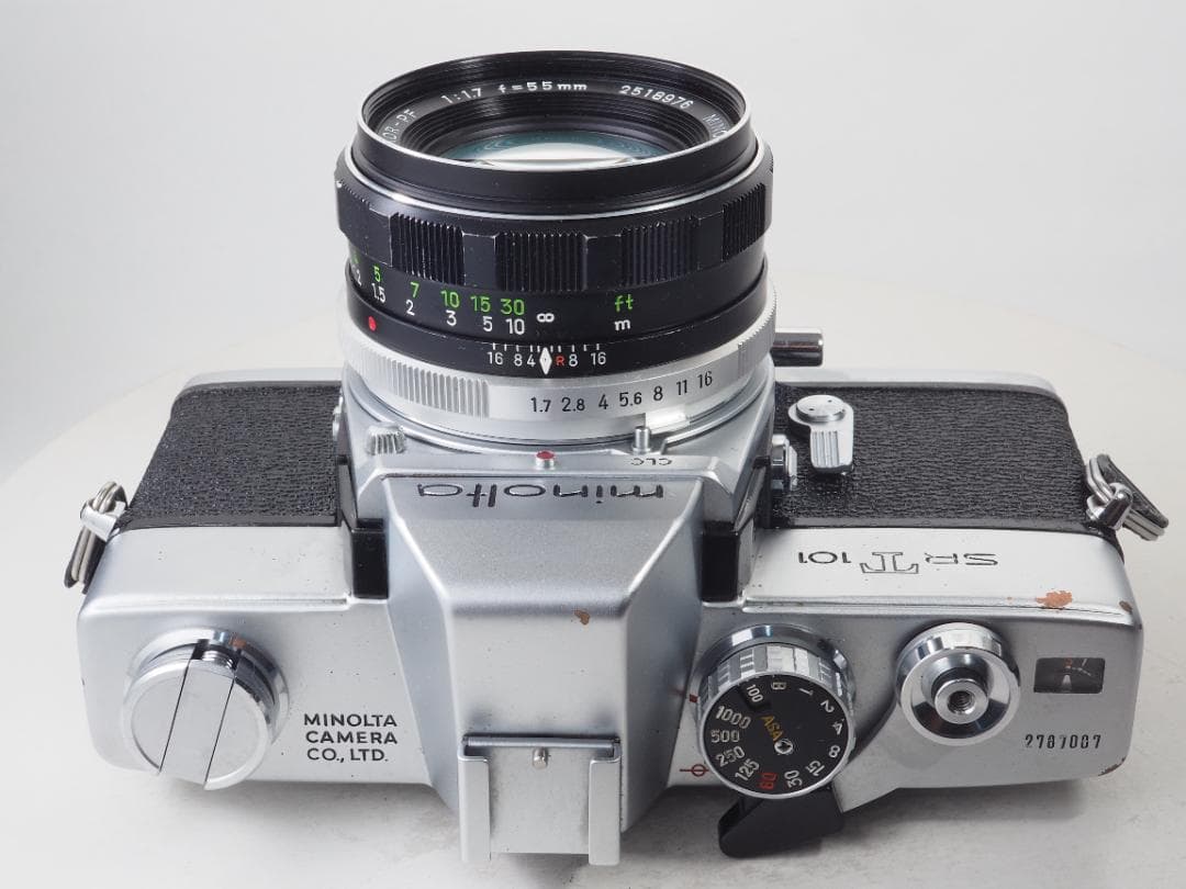 ミノルタ SRT101 & MC ROKKOR-PF 55mm F1.7 #58
