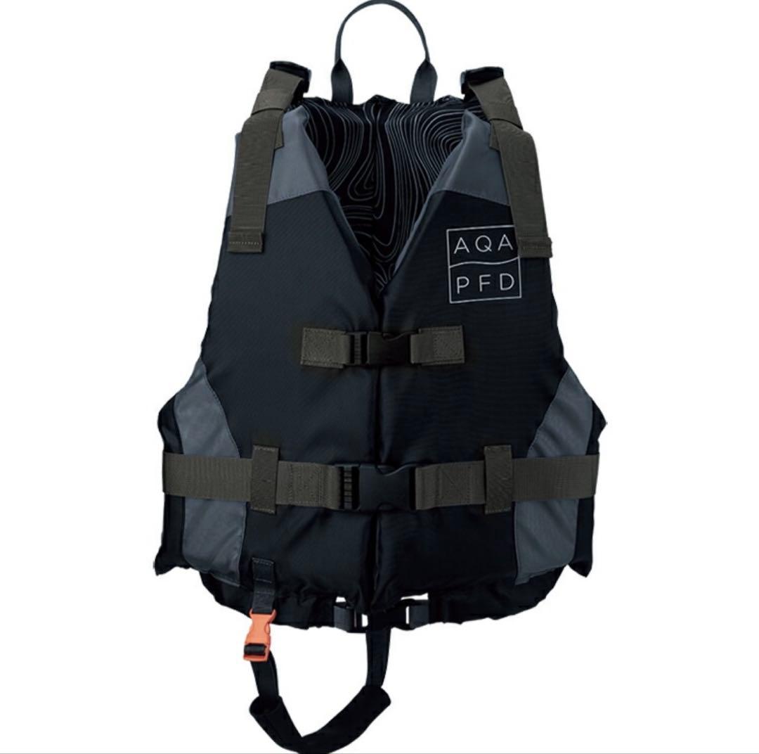 AQA PFD　ライフジャケット　ホワイトM　ブラックL　2個セット　新品未使用