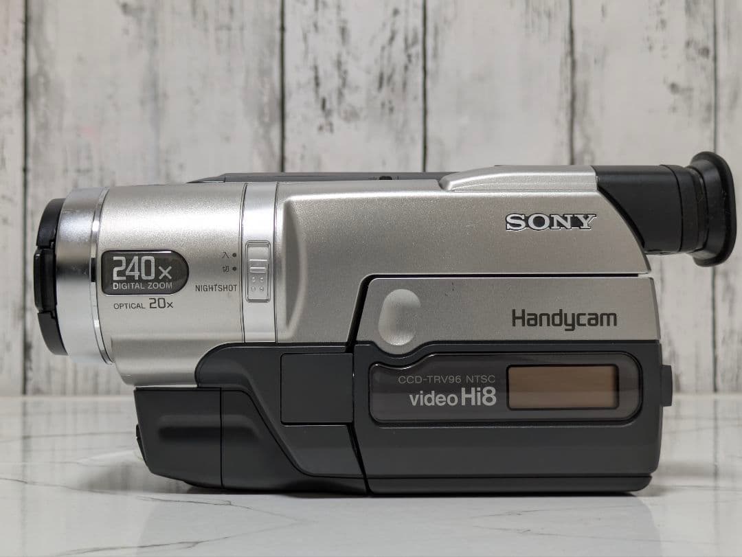 【美品】SONY　CCD-TRV96　Hi8　8mm対応