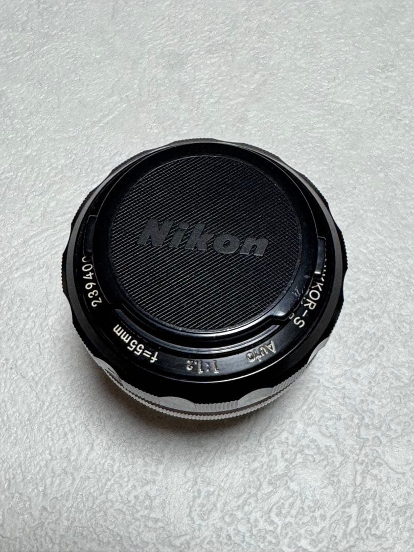 非Ai NIKKOR-S Auto 55mm f/1.2レンズ