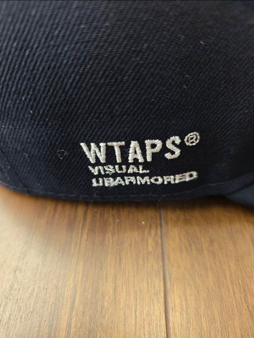 WTAPS ダブルタップス キャップ ネイビー NEW ERA 7 1/2 美品