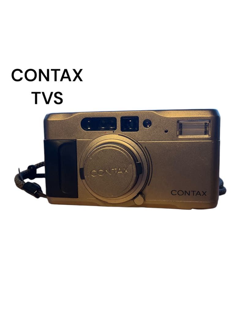 【希少】CONTAX TVS データバックつき　フィルムカメラ