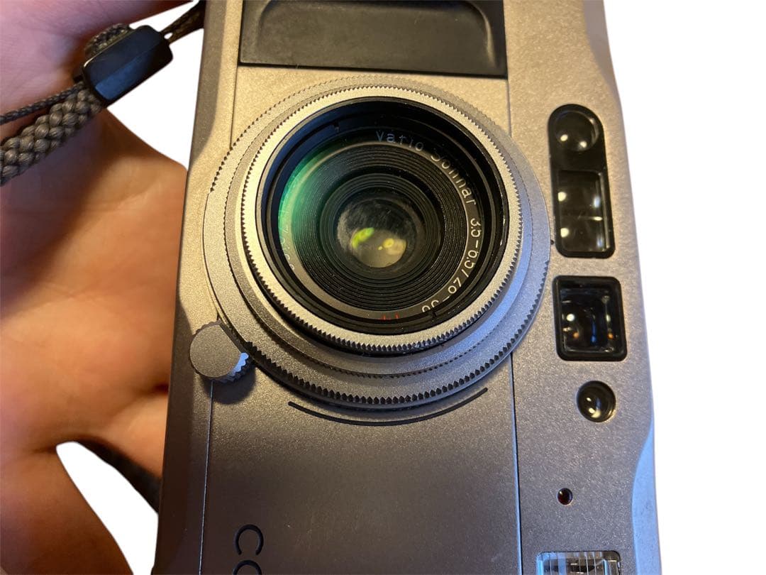 【希少】CONTAX TVS データバックつき　フィルムカメラ