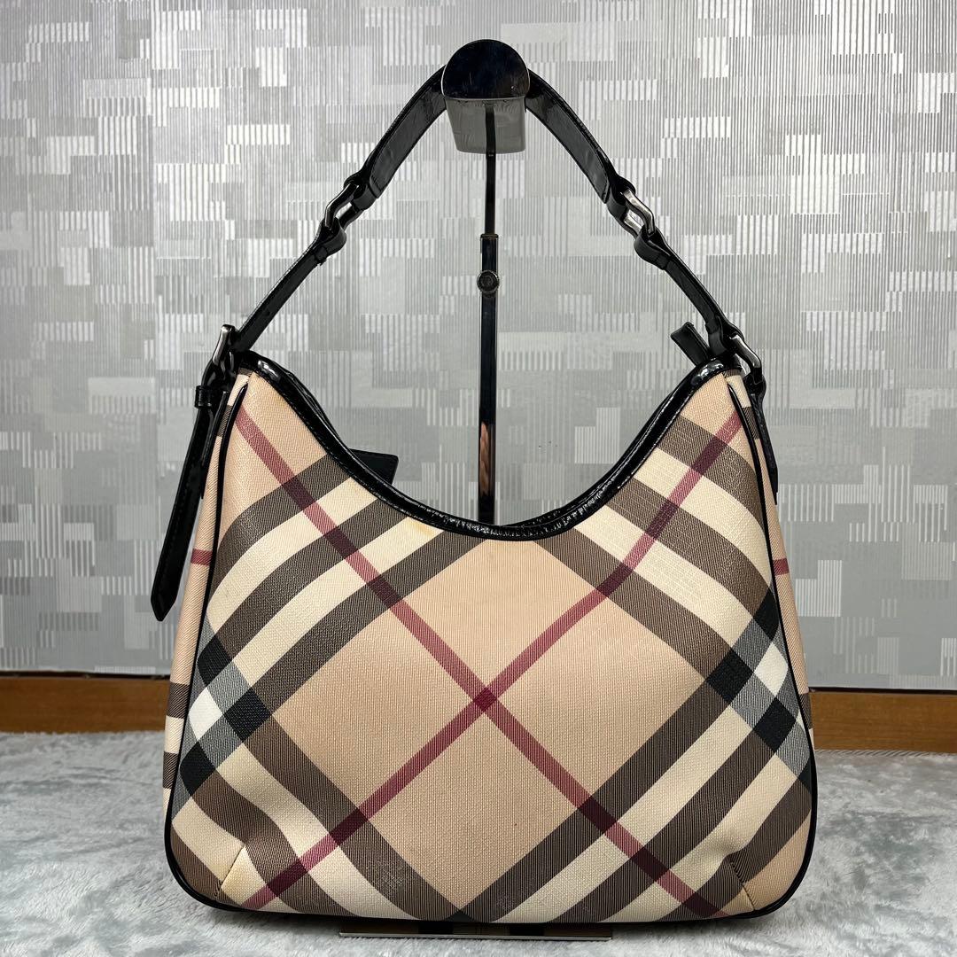 Burberry バーバリー ワンショルダーバッグ ノバチェック PVC