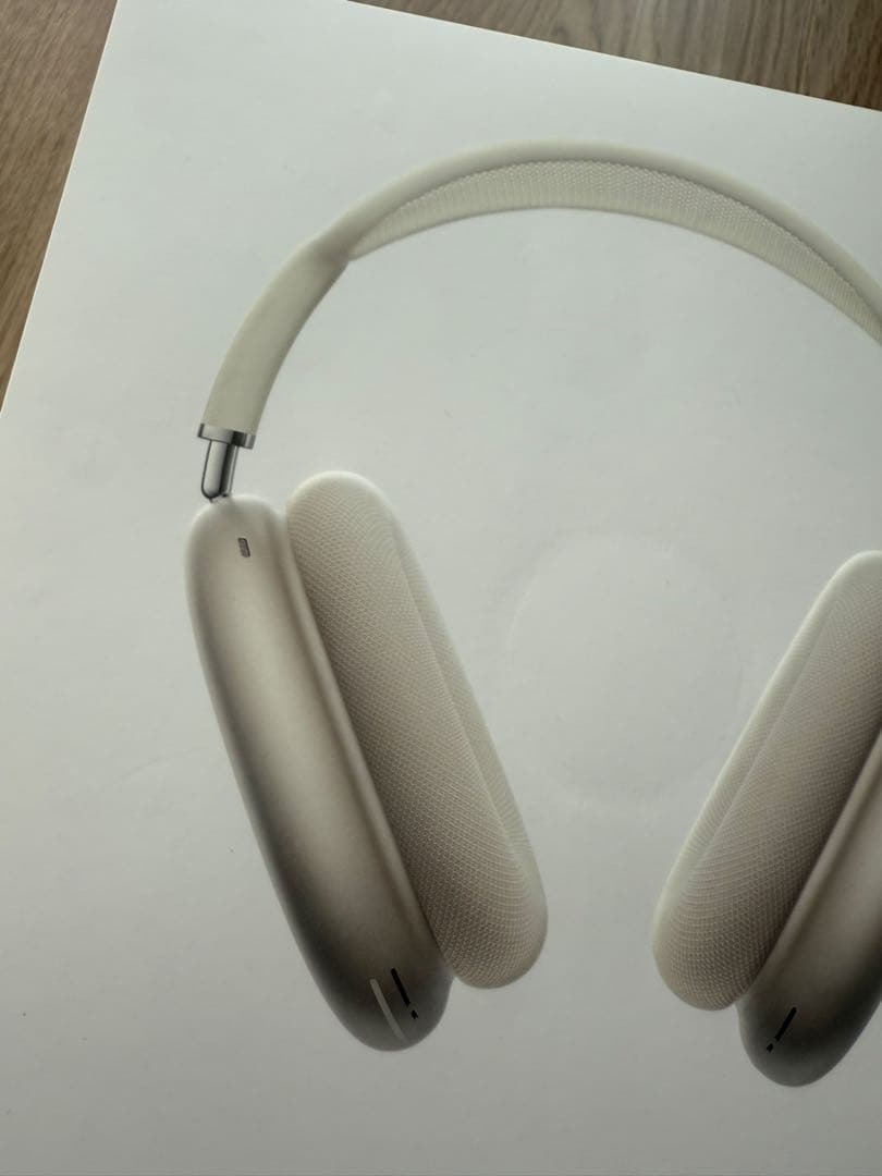 新品同様 AirPods Max スターライト色