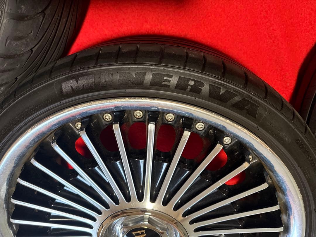 work EMITZ イミッツ19インチ タイヤセットPCD100 5穴 希少