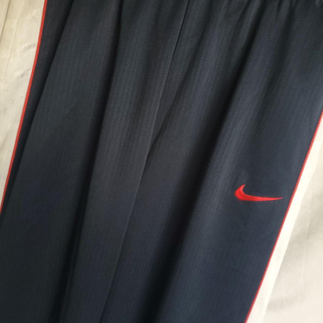 00s NIKE バスケ ラインパンツトラックパンツ ジャージパンツ ビッグ