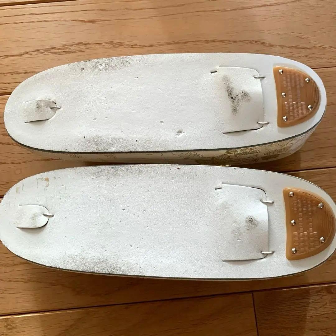 佐賀錦　草履とバッグのセット　和装　アイボリー系