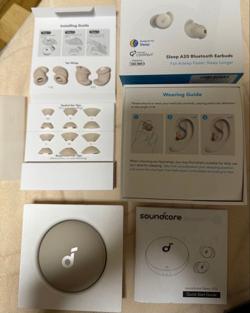 イヤホン soundcore Sleep A20