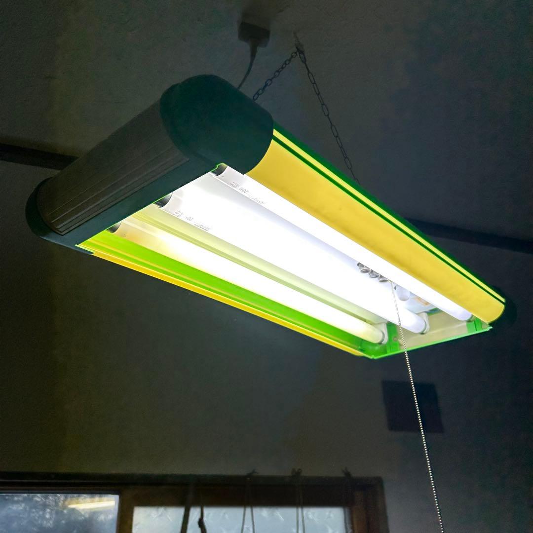 レトロポップ 蛍光灯 みどり